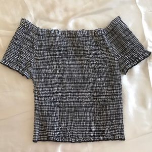 Off the shoulder fitted tank